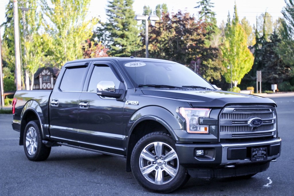 Pre Owned 2015 Ford F 150 Platinum 4d Supercrew In Lynnwood 10970
